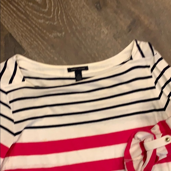 Tommy Hilfiger striped long sleeved tshirt large - Picture 4 of 4